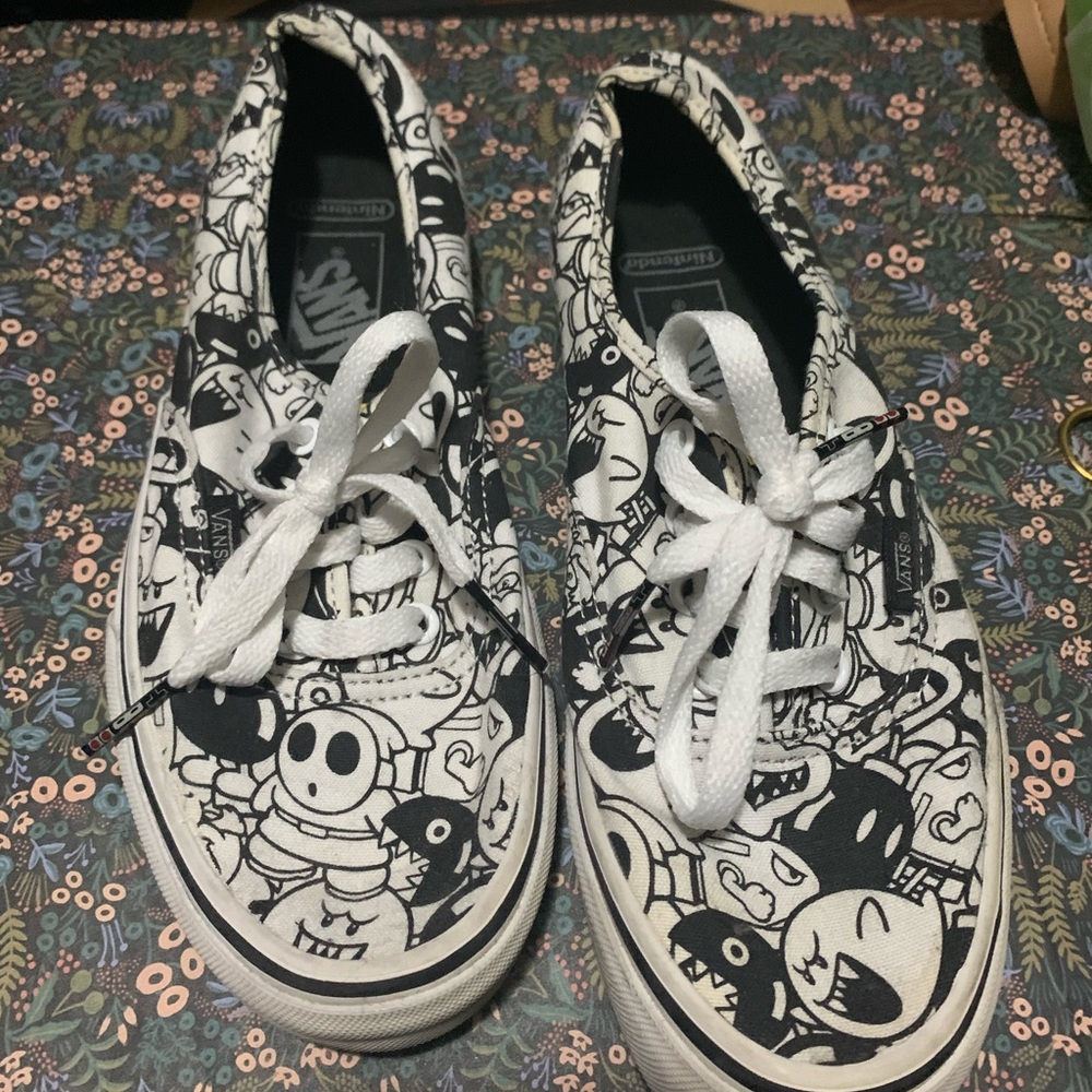 Mario bro vans collab